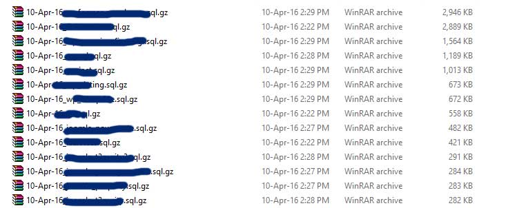 One Click Automatic Backup All Your MySQL Database in zip format on Windows output mysql backup using windows batch file - One Click Automatic Backup All Your MySQL Database in zip format on Windows