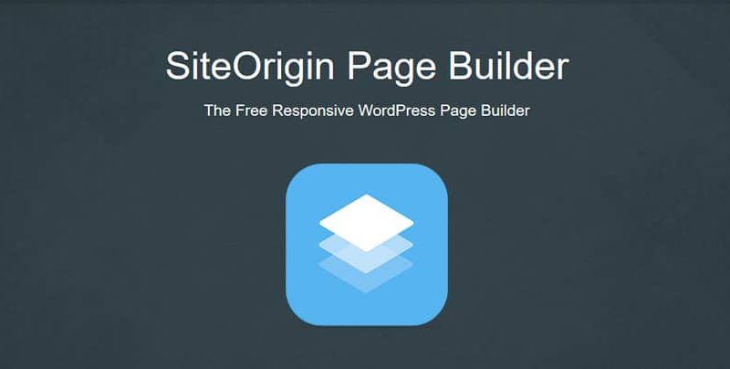 SiteOrigin Page Builder Plugin