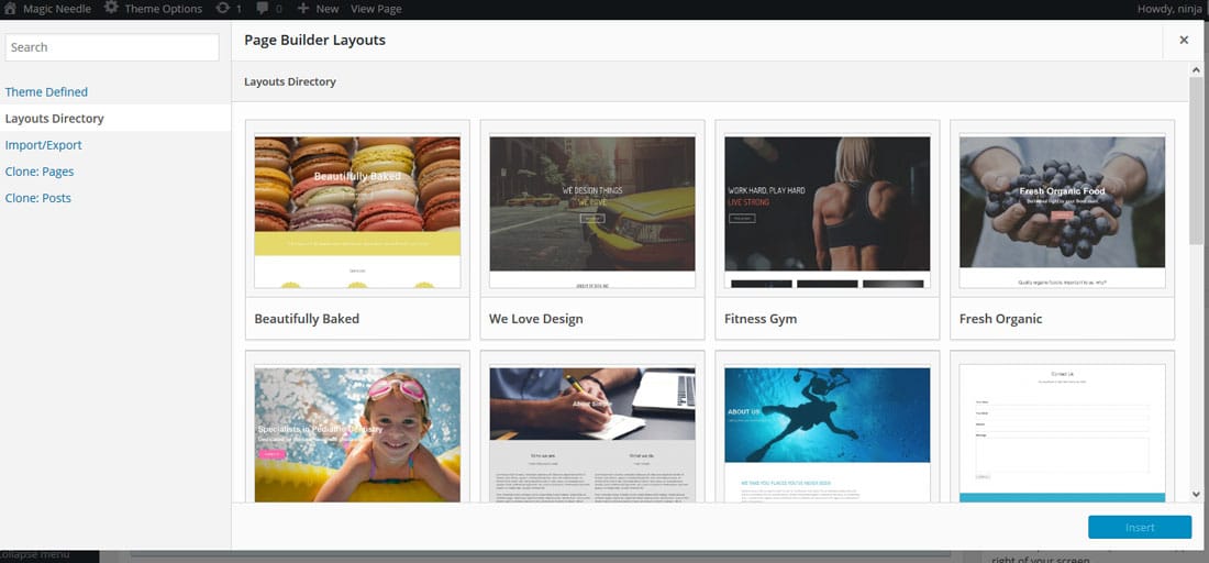 SiteOrigin builtin theme - The Best Free Drag and Drop WordPress Page Builder Plugin