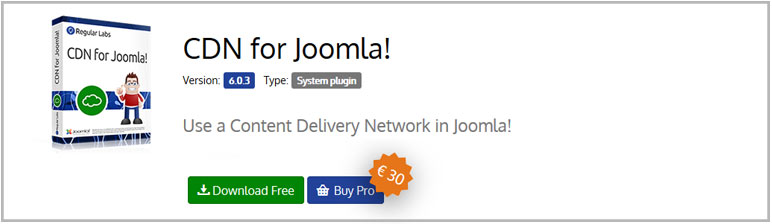 CDN for Joomla by NoNumber - How to Speed Up Joomla To Improve Site Performance