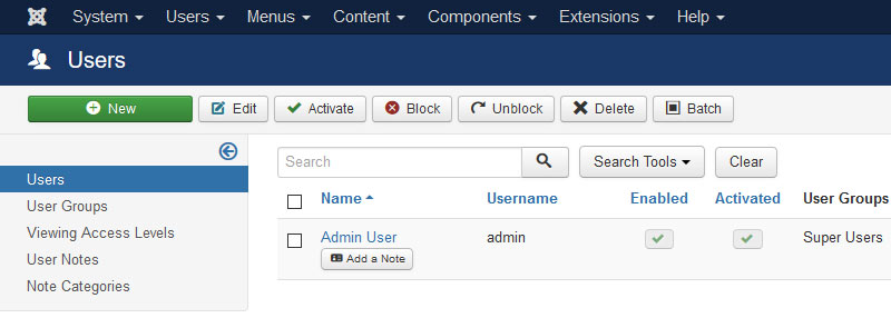 Joomla Security Checklist Best Practices to Protect From Hackers Joomla Admin Super User - Joomla Security Checklist Best Practices to Protect From Hackers