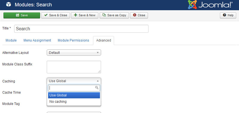 Joomla Module Cache - How to Speed Up Joomla To Improve Site Performance