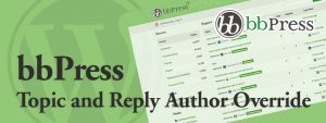 bbPress Topic and Reply Author Override 300x113 - bbPress Topic and Reply Author Change / Override