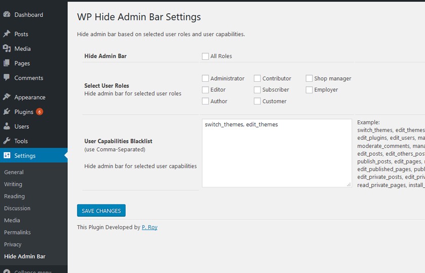 wordpress hide admin bar - WordPress Hide Admin Bar