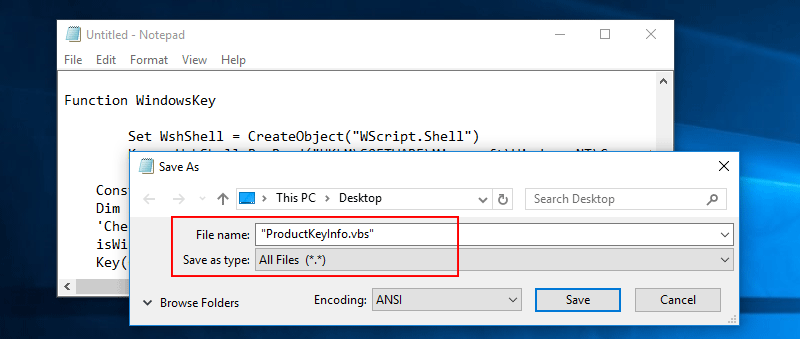 Script To Find Windows Product Key - How to find Windows 10, 8, 7 Product Key